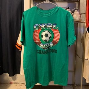 Soccer championship shirt